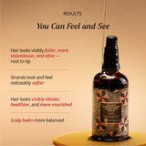Keranya Pure Black Seed Potent Hair Potion - More Shiny Hair On The Head, Not In The Comb Hair Oil iYURA 
