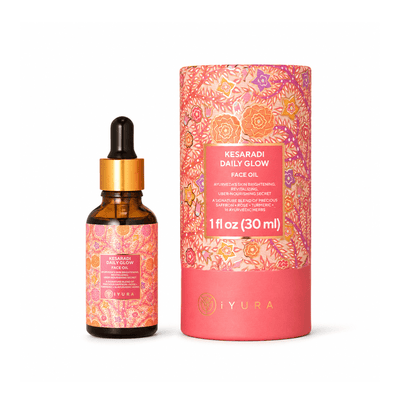 Kesaradi Daily Glow Oil - Face Oil Moisturizer for Dry Skin or Sensitive Skin - Natural Skincare for Glowing Skin - 1 fl oz (30 ML)