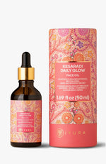Kesaradi Daily Glow Oil - Face Oil Moisturizer for Dry Skin or Sensitive Skin - Natural Skincare for Glowing Skin Face oil iYURA 