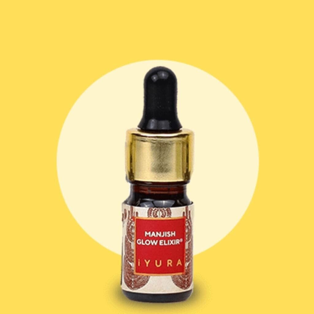 Mini Manjish - Ayurvedic Night-time Face Oil for Supple, Dewy, Even-toned Skin singleton_gift iYURA 
