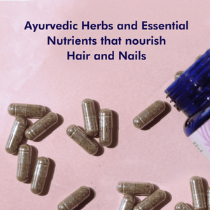 Nail n Mane - Ayurvedic Supplement for Healthy, Strong and Lustrous Hair and Nails - Pack of 3 Supplements Ayuttva 