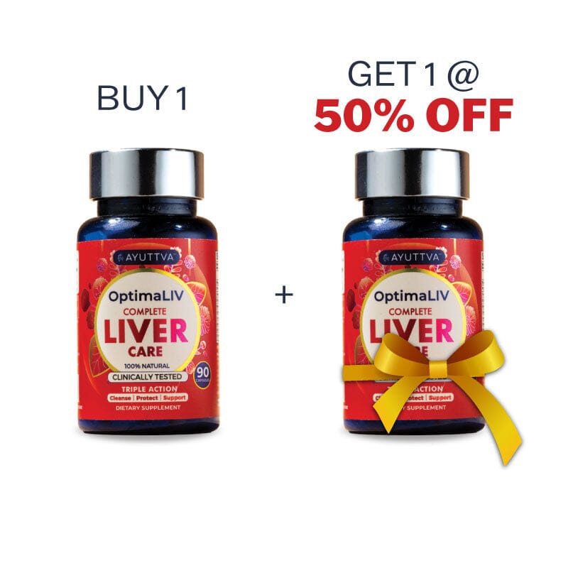 OptimaLIV - An Ayurvedic Liver Function Supplement to Cleanse, Protect, and Support Liver - Get Another Pack at 50% OFF Supplements Ayuttva 