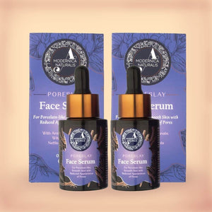 Poreslay Face Serum for Reducing the Appearance of Enlarged Pores - With highest saving options Face serum A Modernica Naturalis 2 bottles of 0.95 fl oz (28 ml) at 10% OFF! 