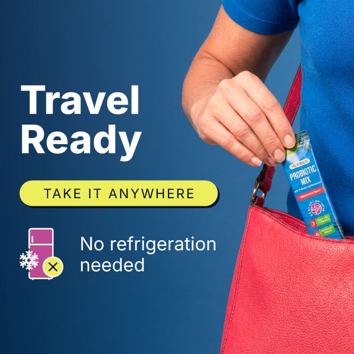 Probiotic Mix - 3-in-1 Smart Synbiotic Formula with Probiotic + Prebiotic + Ayurvedic Herbs Ayuttva 