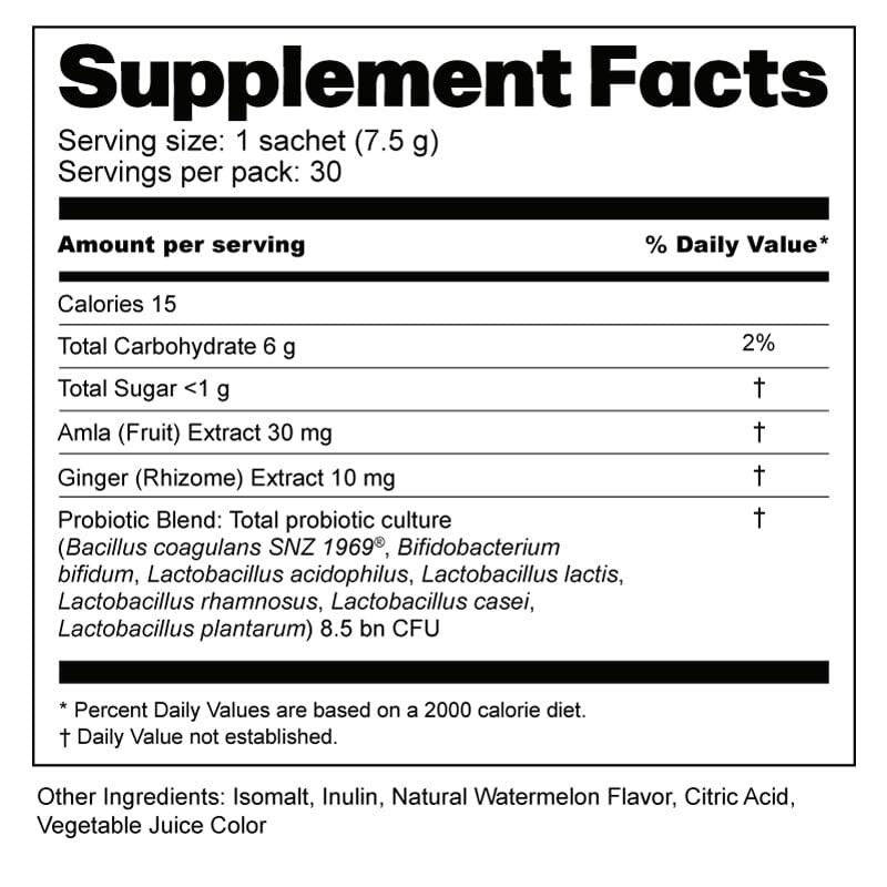 Probiotic Mix - 3-in-1 Smart Synbiotic Formula with Probiotic + Prebiotic + Ayurvedic Herbs - Pack of 3 Ayuttva 