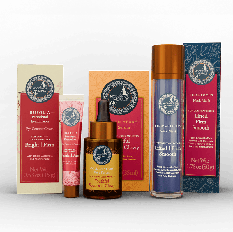 REFINE & DEFINE SET – 3 STEP FACE & NECK CARE RITUAL A. Modernica Naturalis 