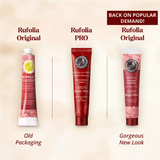 Rufolia Periorbital Eyemulsion - Brighten, Soothe and Firm Under-Eyes with Manjistha, Aloe Vera, Niacinamide and Hyaluronic Acid Eye Cream A Modernica Naturalis 