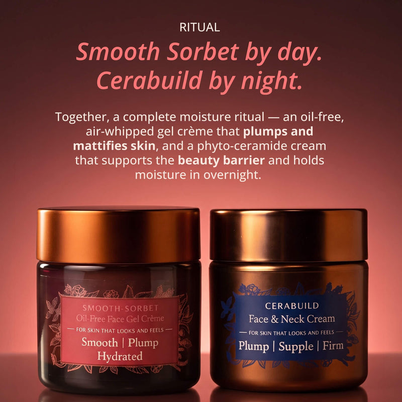 Smooth-Sorbet | Oil-Free Face Gel Crème | For Apparent Wrinkle-Filling Effect, Clarity, Smoothness & Hydration Lotion & Moisturizer A. Modernica Naturalis 