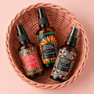 The ’ber Months Dryness-Fighting Kit Beauty set The Ayurveda Experience 