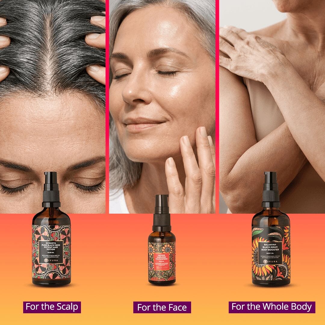 The ’ber Months Dryness-Fighting Kit Beauty set The Ayurveda Experience 