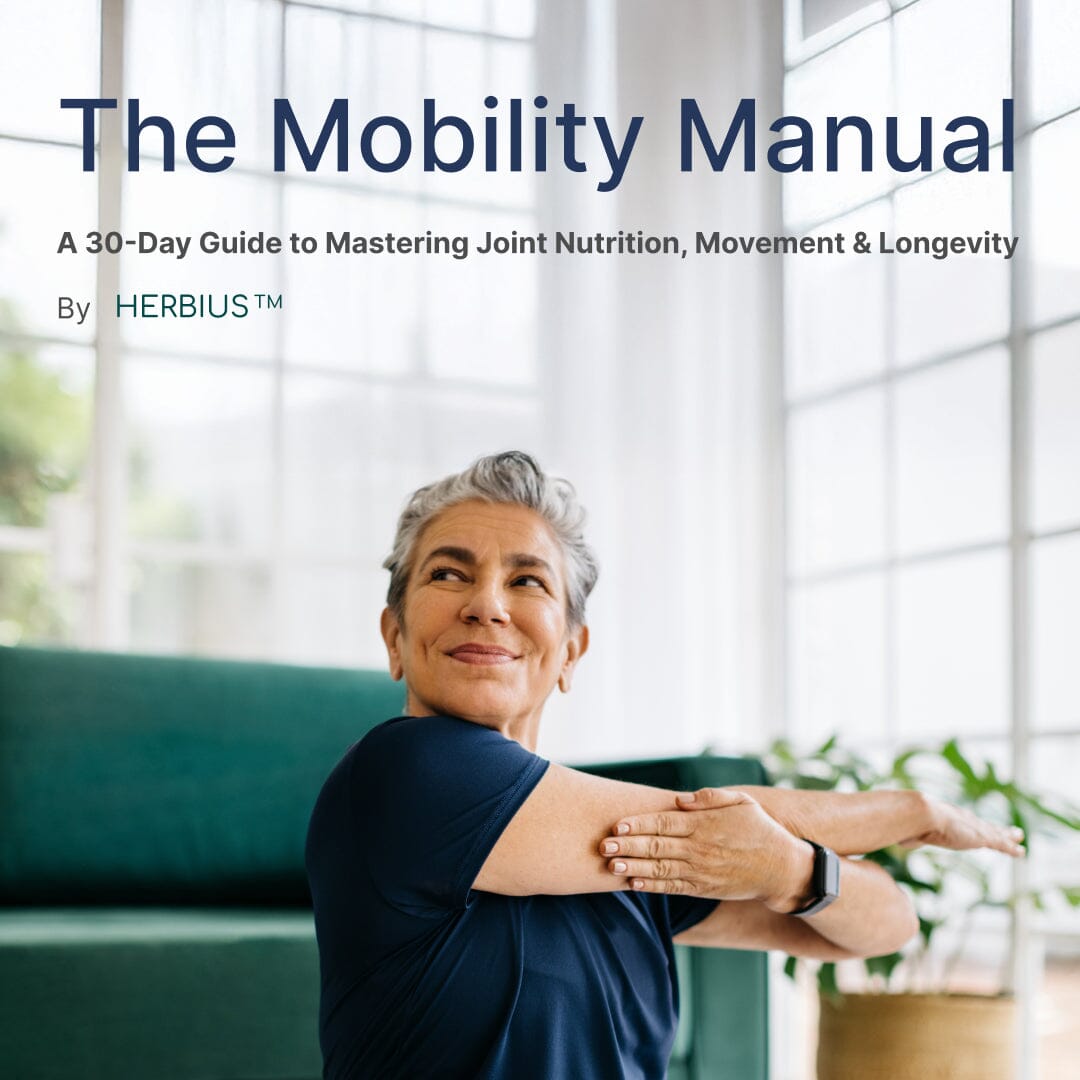 🎁 The Mobility Manual (eBook) | A 30-Day Guide to Mastering Joint Nutrition, Movement & Longevity (100% off) Ayuttva 