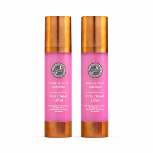 Tone N Taut Body Serum - Tightens and firms the appearance of saggy, crepey skin on your arms, legs and belly - Pack of 2 Lotion & Moisturizer A. Modernica Naturalis 
