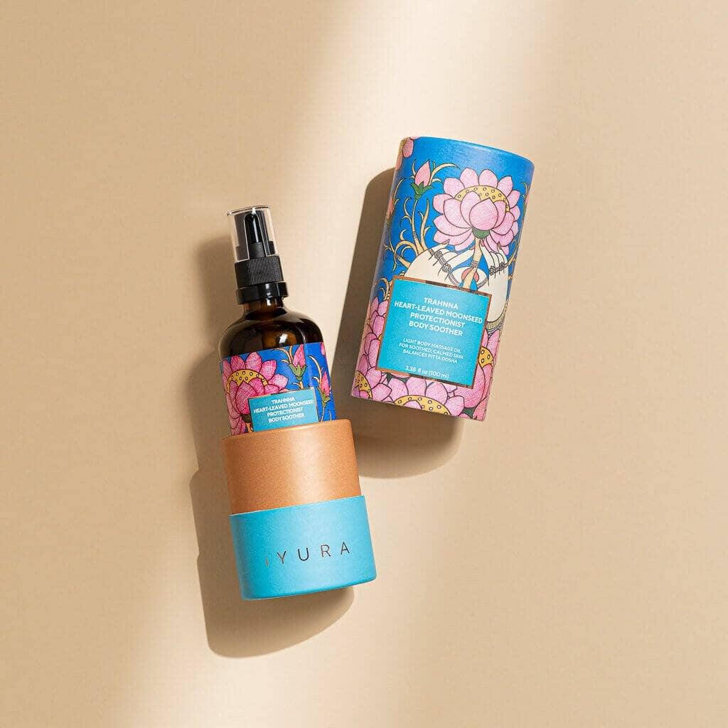 Trahnna Heart-Leaved Moonseed Protectionist Body-Soother Body Oil iYURA 
