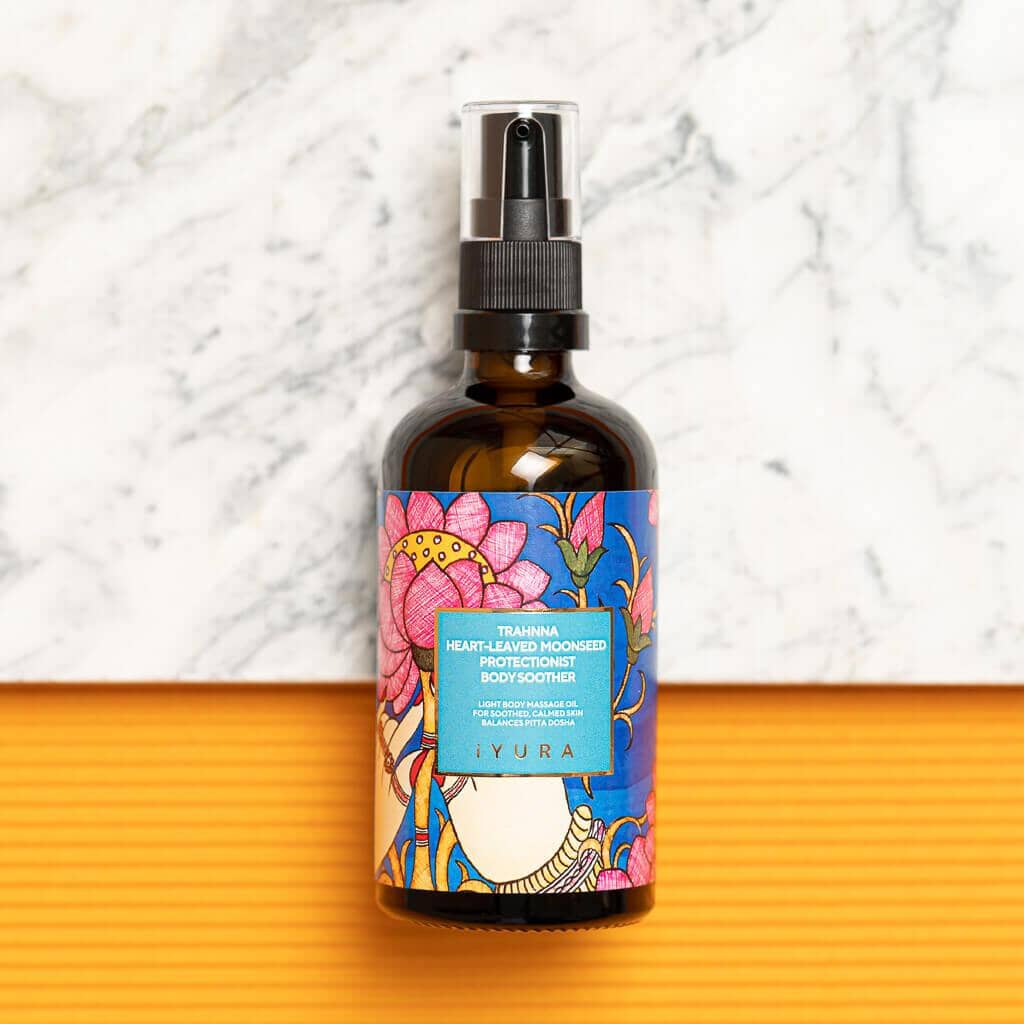 Trahnna Heart-Leaved Moonseed Protectionist Body Soother - Feel Soothed, Nourished, Confident - Light & Deeply Nourishing Body Oil Body Oil iYURA 