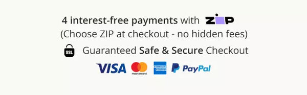 Secure checkout - Payment options