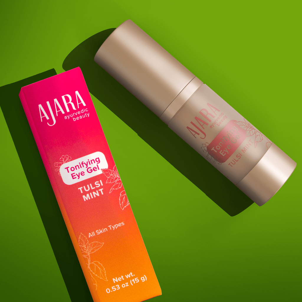 Ajara Tulsi Mint Tonifying Eye Gel (For Puffy Eyes)