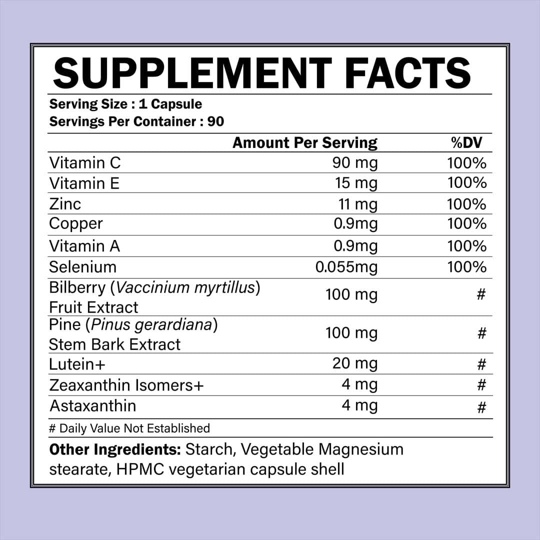 ViewRyt – Blue Light and Digital Glare Support – Powered by Lutemax2020 - Trusted by Experts for Its Beneficial Properties for Vision Health Supplements Ayuttva 