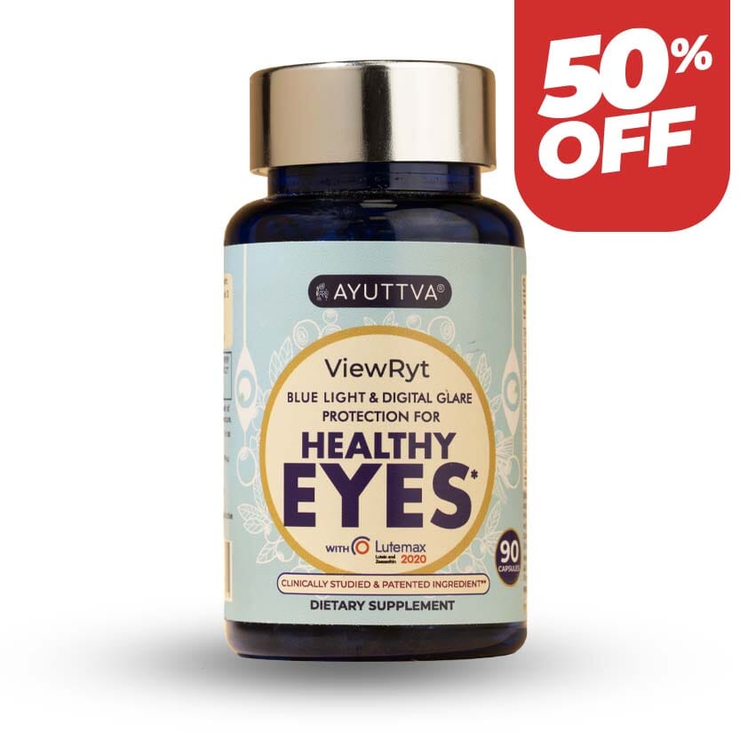 ViewRyt – Botanical Supplement - Clinically Proven Lutemax2020 for Healthy Eyes Supplements Ayuttva 