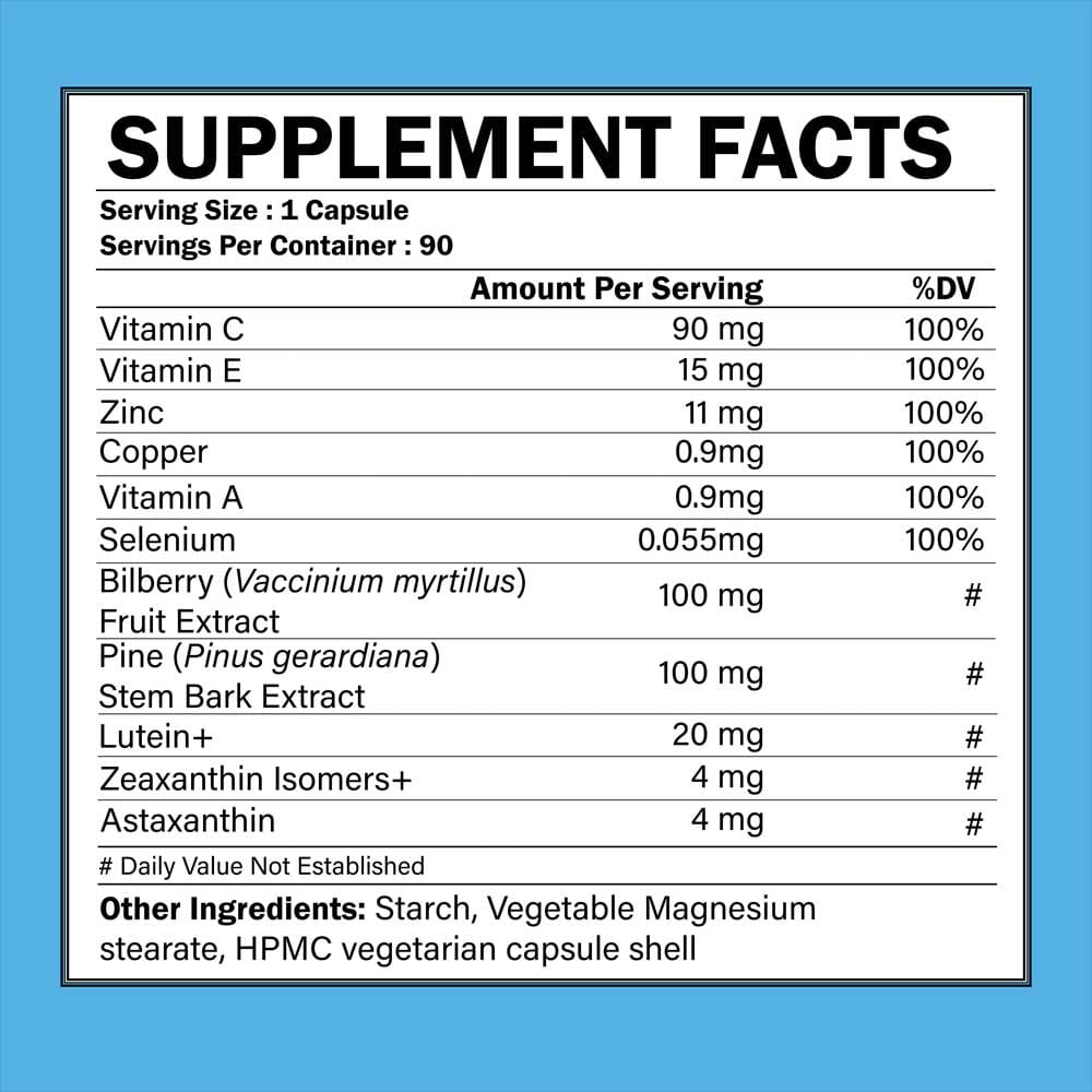 Botanic Supplements ViewRyt – Botanical Supplement with Clinically Proven Lutemax2020 for