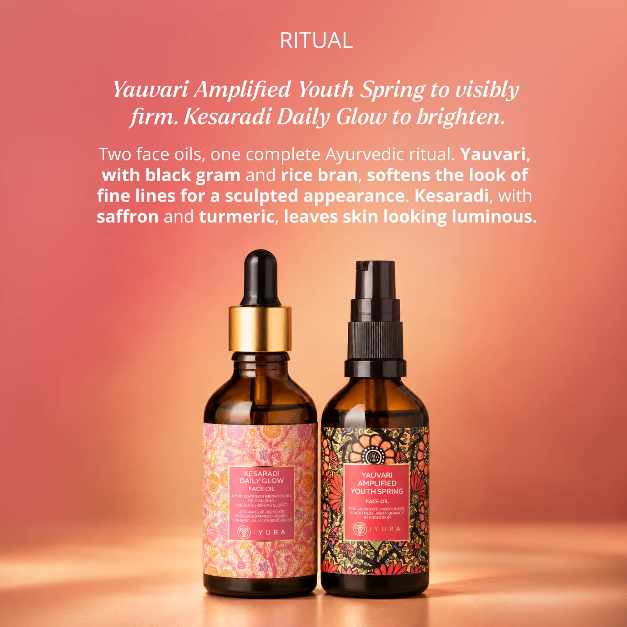 Yauvari Amplified Youth Spring - Best Face Moisturizer for Dry Skin, Aging or Mature Skin - Natural Skincare with Natural Vitamin E & Vitamin B Face oil iYURA 