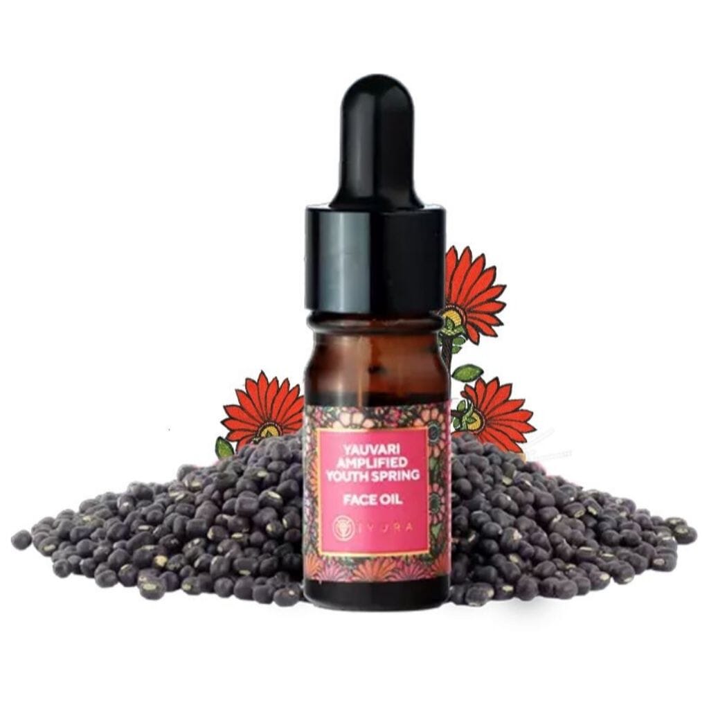 Yauvari Amplified Youth Spring - For Dry, Aging Skin - Plump-up the Saggy, Crepey Look Face oil iYURA 