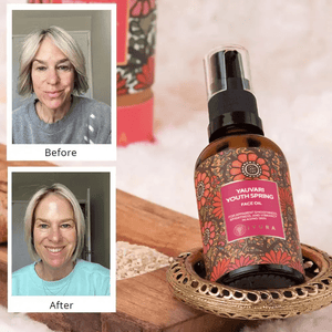 Yauvari Amplified Youth Spring - For Mature, Aging, Dry Skin - iYURA's First Neck-Face-Décolleté Protein-Serum Face oil iYURA 