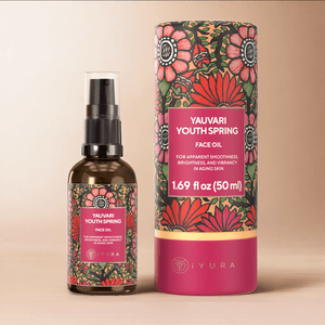 Yauvari Amplified Youth Spring - For Mature, Aging, Dry Skin - iYURA's First Neck-Face-Décolleté Protein-Serum Face oil iYURA 