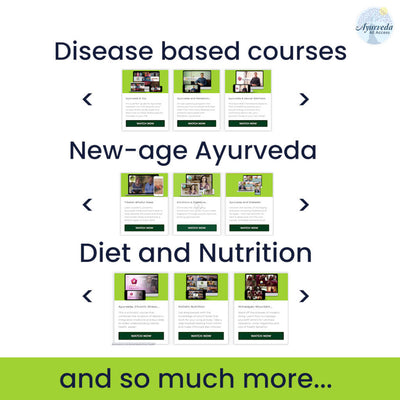 Ayurveda All Access - Annual Subscription to All Ayurveda Video Courses Educational Course The Ayurveda Experience