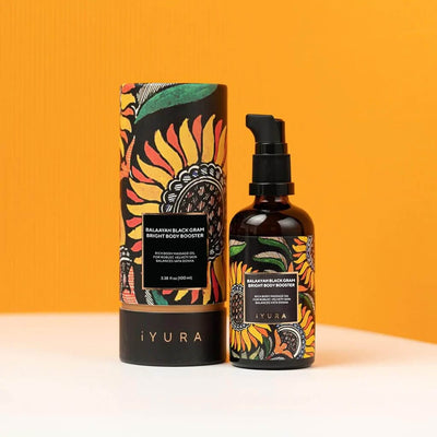 Balaayah Black Gram Body Booster. Body Oil iYURA
