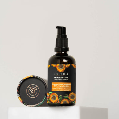 Balaayah Black Gram Bright Body Booster - With Sweet & Citrusy Aroma Body Oil iYURA