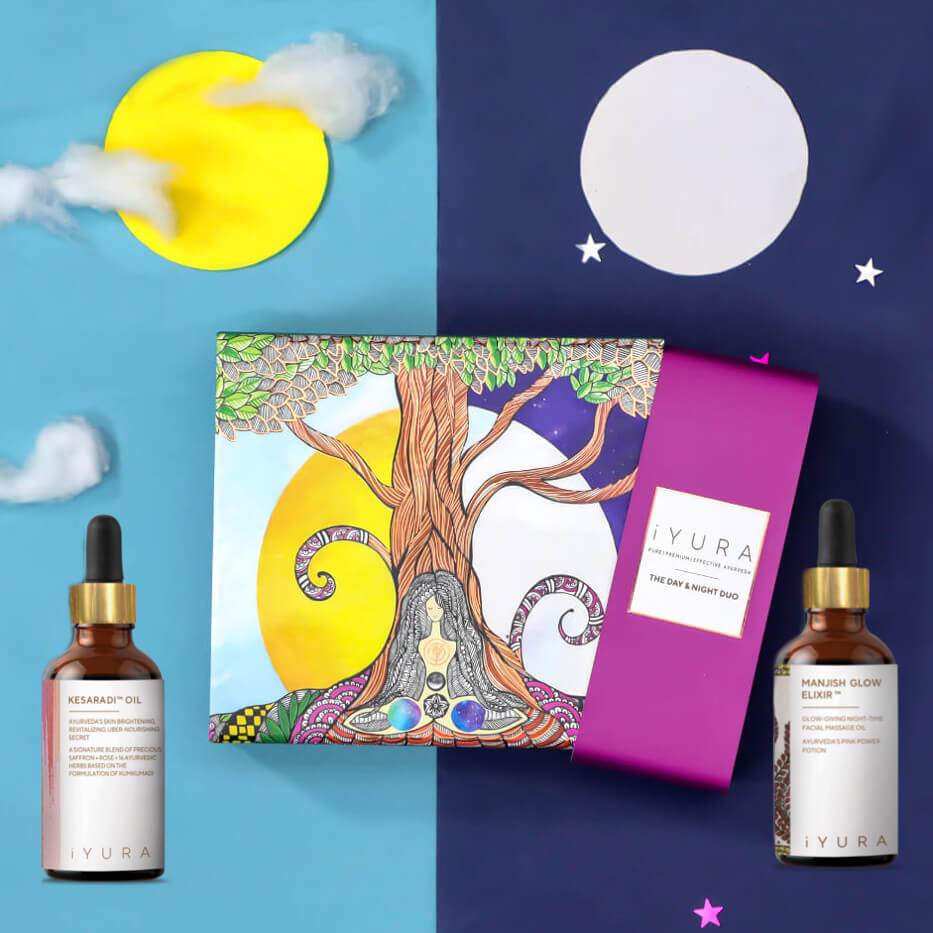 Day &amp; Night Face Oil Duo - In A Beautiful Gift-Worthy Box