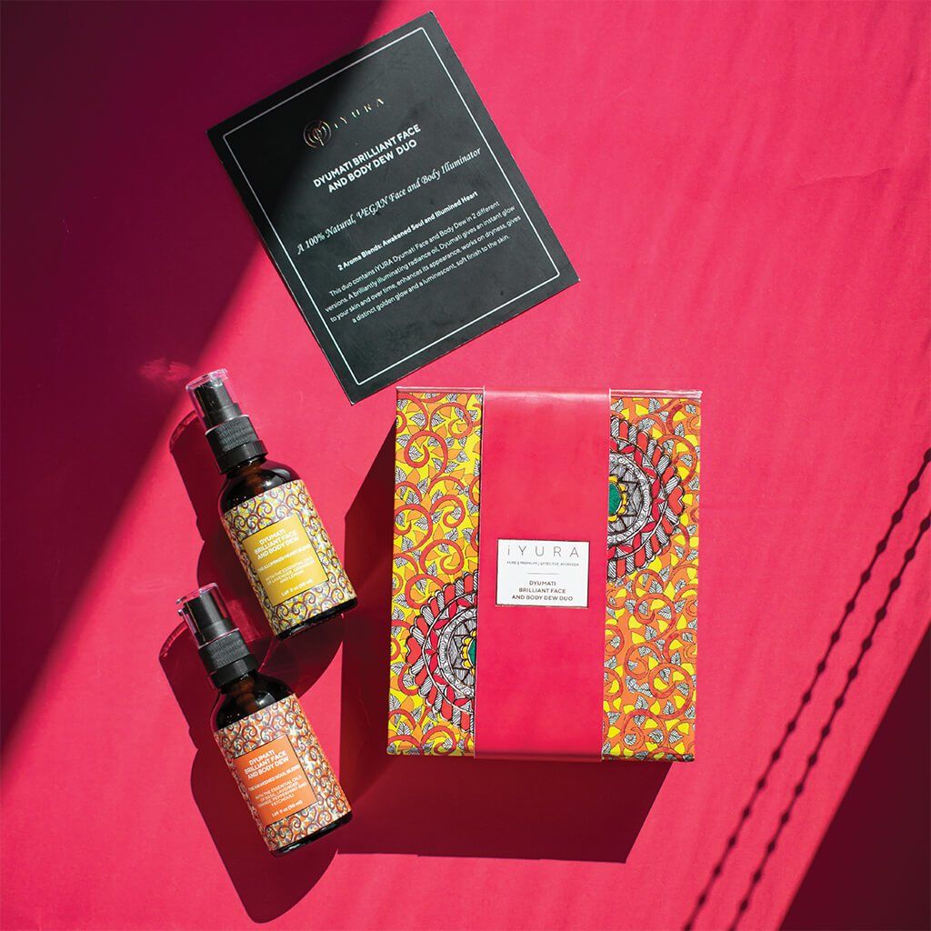 iYURA DAY & NIGHT フェイスオイル デュオ Day & Night Face Oil Duo - Best Ayurvedic Natural Skincare Set