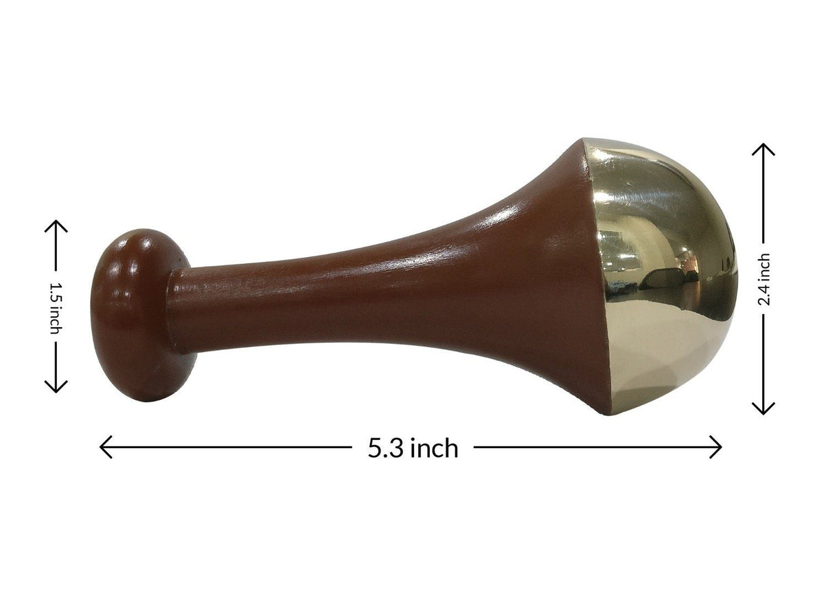 Kansa Wand for Face & Body with Manjish Glow Elixir Experience Ayurveda 