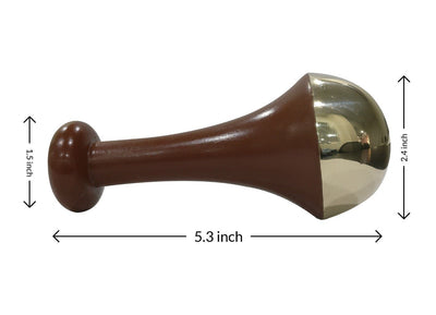 Kansa Wand for Face & Body with Manjish Glow Elixir Experience Ayurveda