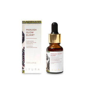 Manjish Glow Elixir - 15 ml Night-time face oil iyura 