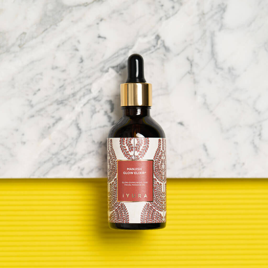 iYURA Manjish Glow Elixir - Ayurvedic Face Oil for Glow