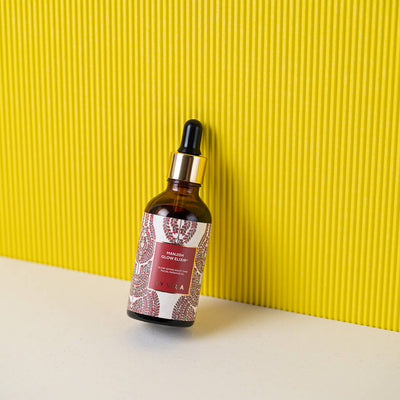 Manjish Glow Elixir - Ayurvedic Night-Time Facial Massage Oil with Manjistha, Natural Vitamin C, Vitamin E and Licorice Night-time face oil iYURA