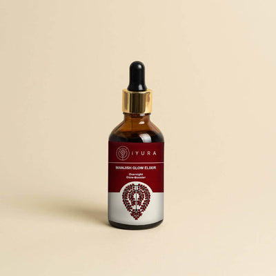 Manjish Glow Elixir - For a reduced appearance of blemishes Night-time face oil iYURA
