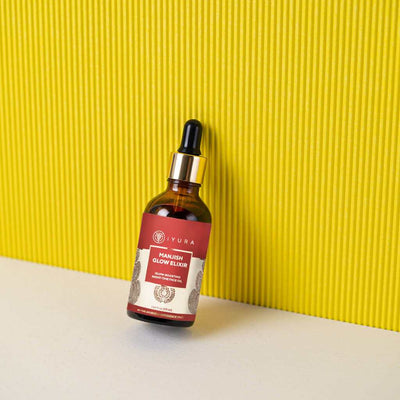 Manjish Glow Elixir - Night-Time Face Oil - Natural Moisturizer Night-time face oil iYURA