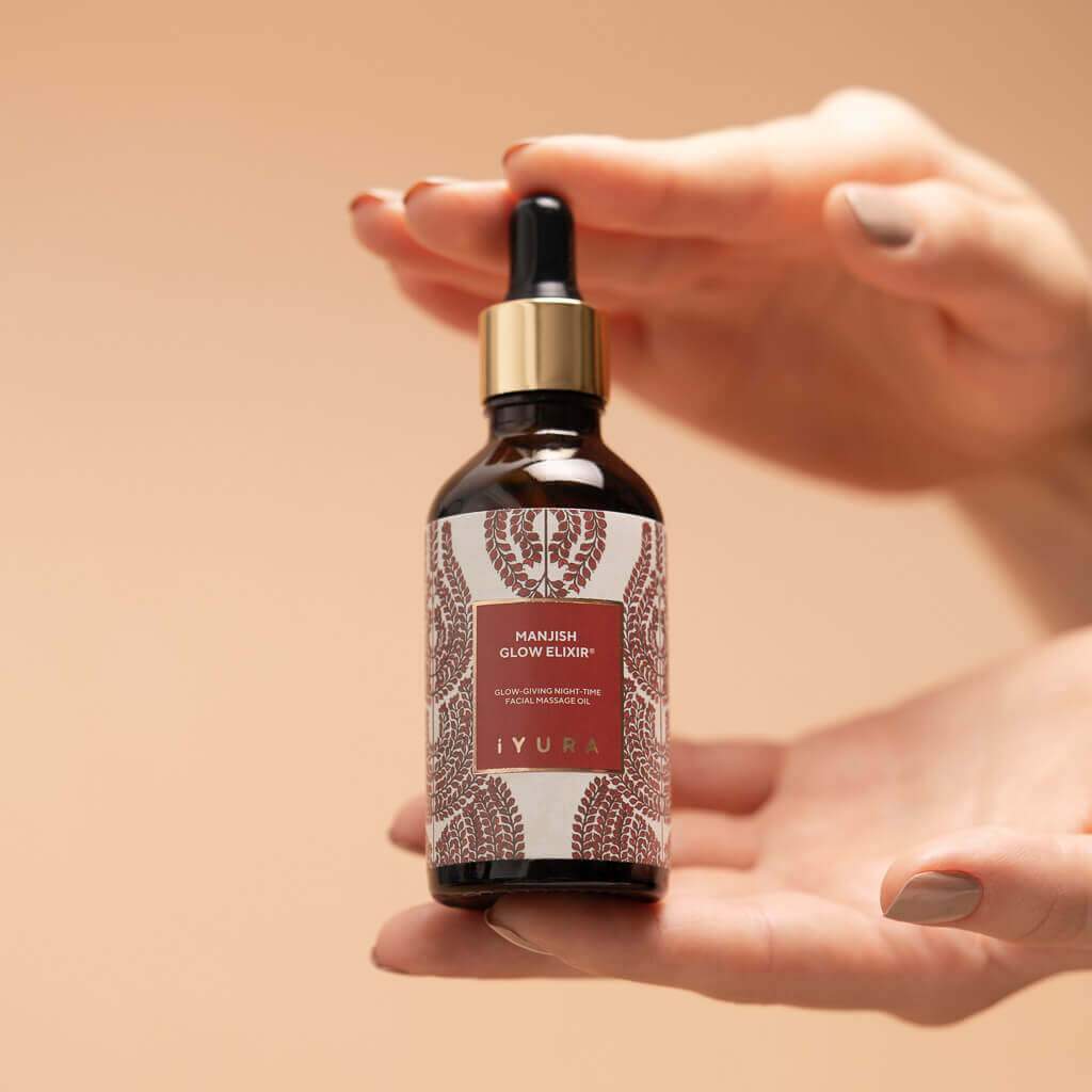 Manjish Glow Elixir - Night-time Face Oil - Rich in Manjishtha Night-time face oil iYURA 