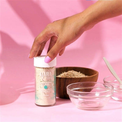 Oatmeal Nutmeg Smoothifying Exfoliator (For Dry/Vata Skin) Face and Body Scrub Ajara
