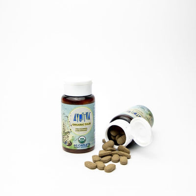 Organic Tulsi - For Calmness and Relaxation - Get Your First Supplement FREE Supplements Ayuttva