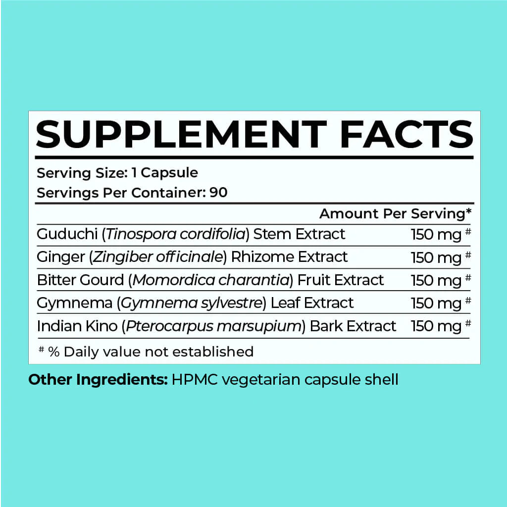 Sugoride - Clinically Tested Supplement for Improved Blood Sugar Levels - 2-Pack - 2 Months' Supply Supplements Ayuttva 
