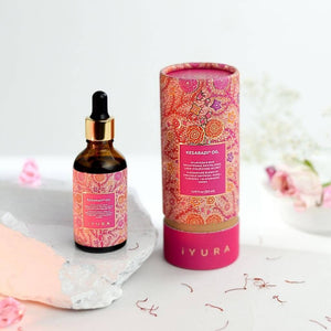 The Beauty Elixir (based on ancient Ayurvedic Scriptures) - Kesaradi Face Oil | Rose Aroma | 1.69 fl oz | 120 Days' Supply. Face oil iYURA 