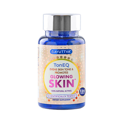 TonEQ - An Ayurvedic Supplement for Even-Toned, Brightened & Healthy Skin Supplements Ayuttva