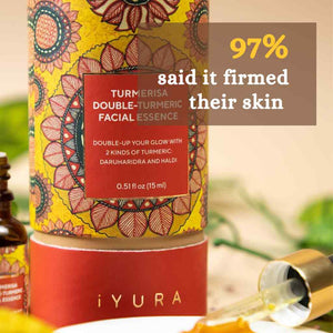 Turmerisa Double-Turmeric Facial Essence - Clinically Tested Ayurvedic Activator-Oil Face oil iYURA 