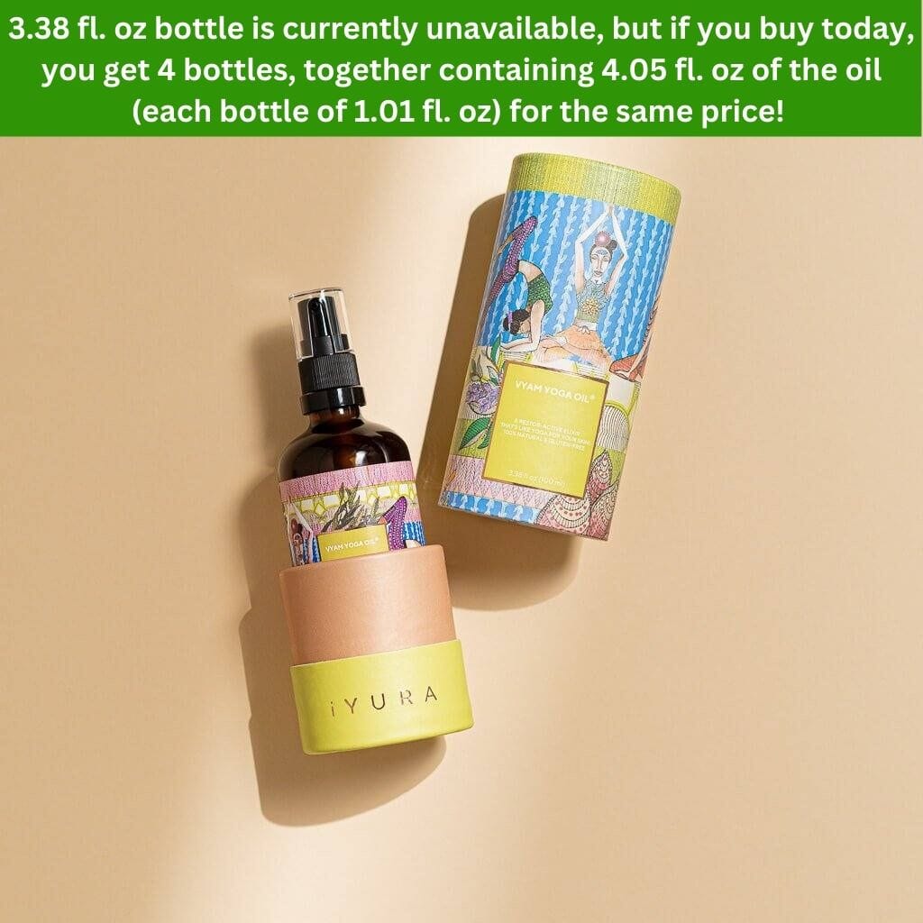 Vyam Yoga Oil Body Oil iYURA 