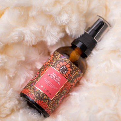 Yauvari Amplified Youth Spring - Best Face Moisturizer for Dry Skin, Aging or Mature Skin with Black Gram Face oil iYURA